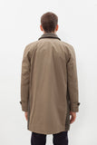 Raglan Maniche Coat in Olive